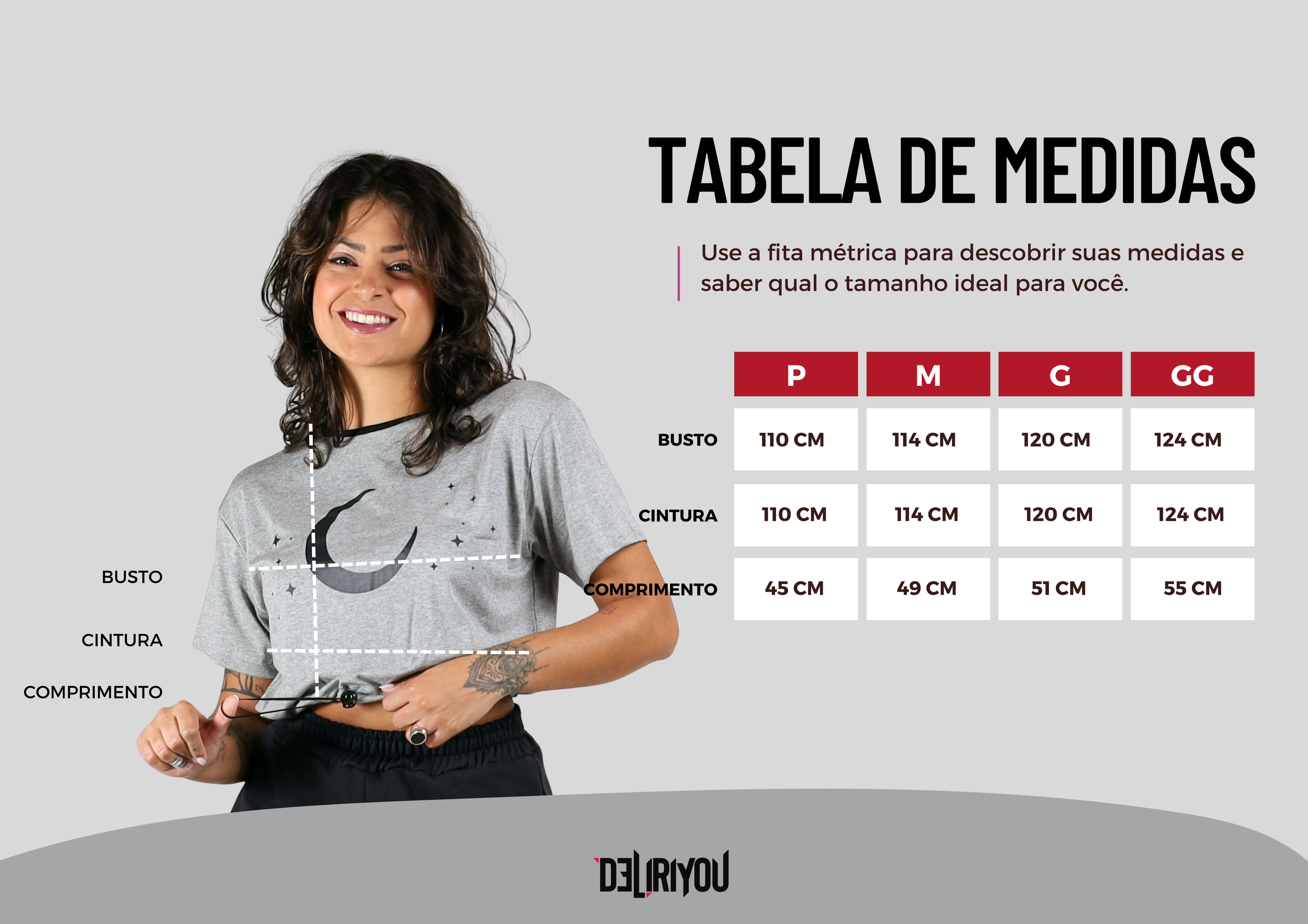 Tabela de medidas