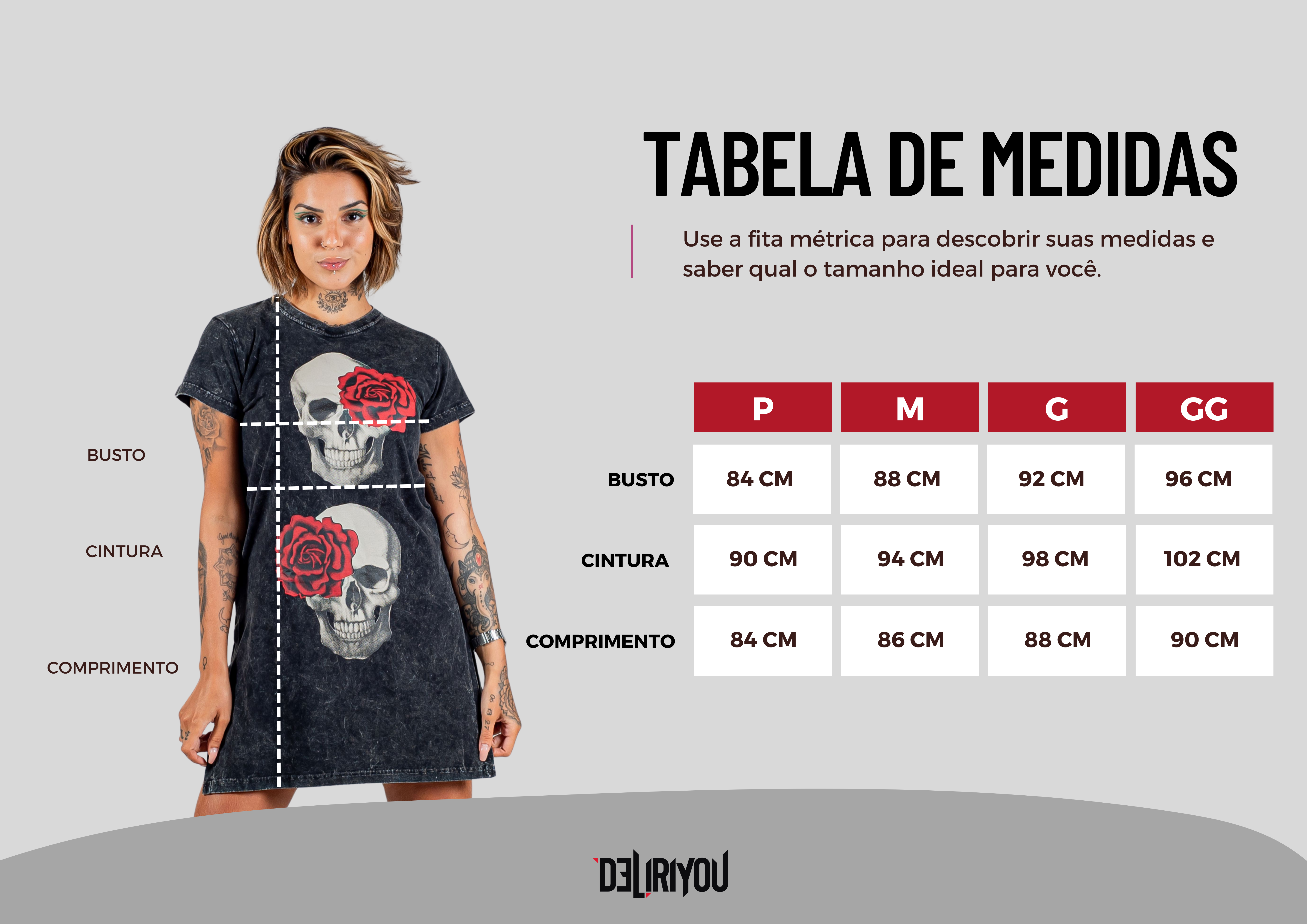 Tabela de medidas